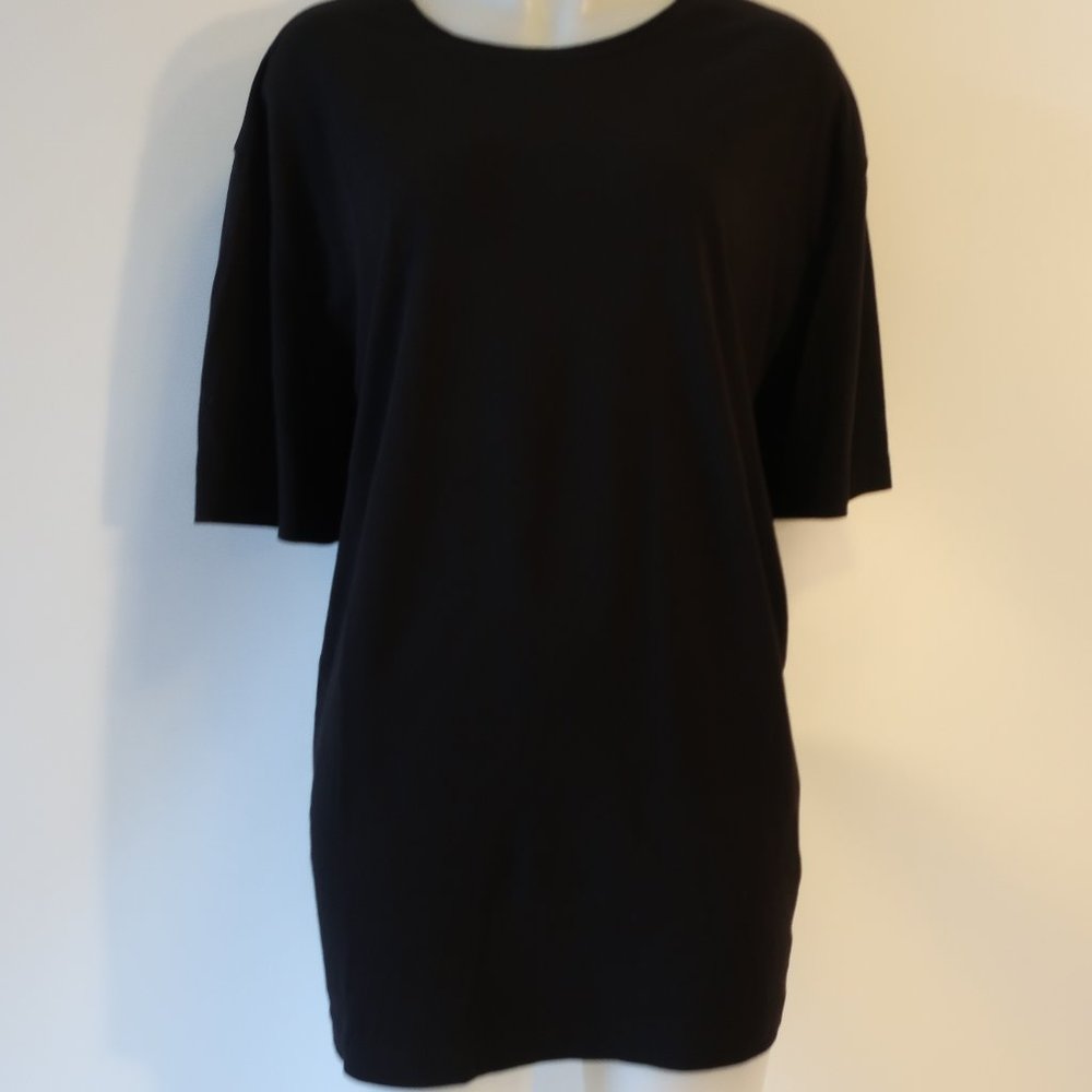 Mens Premise Black Pima Cotton Crew Neck T-Shirt XXL *R